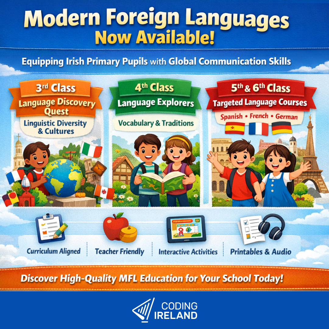 Modern Foreign Languages Now Available!