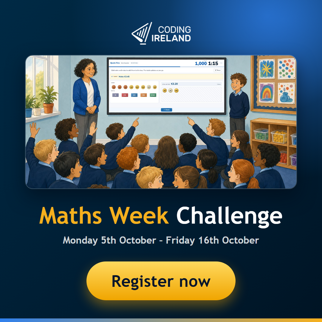Maths Coding Program Maths Week Challenge 2026: Register Your Class Today