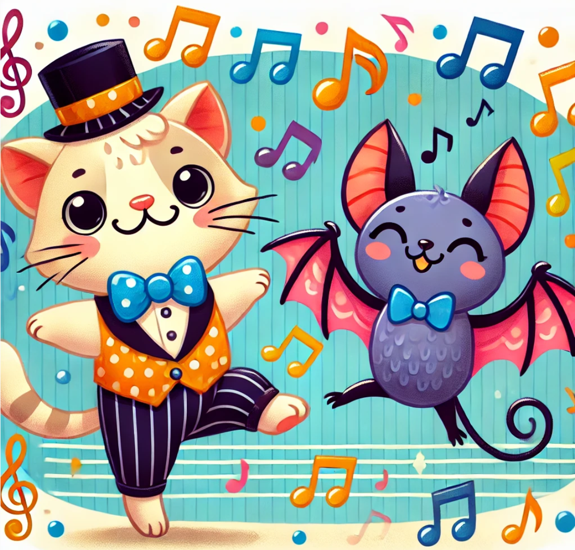 A Dancing Cat and Bat | Stage 2 Lesson | DigitalSkills.org