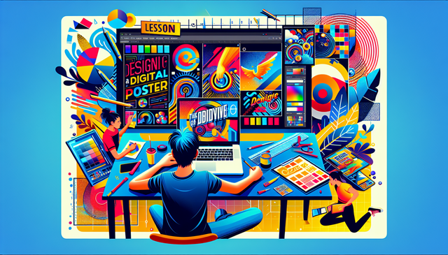 Designing a Digital Poster | Stage 2 Lesson | Coding Ireland