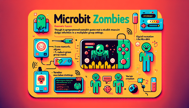 exploring microbits | junior cycle lesson | coding... Microbit Zombies | Coding Ireland