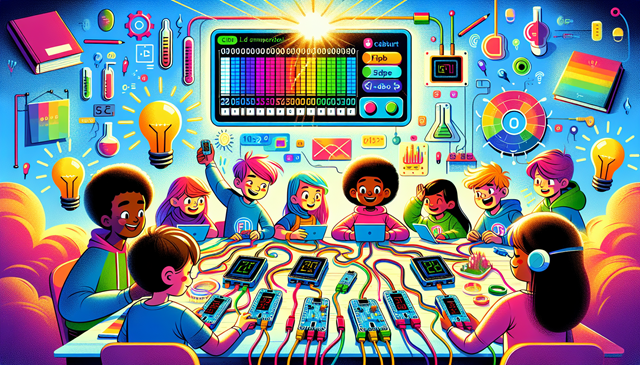 exploring microbits | junior cycle lesson | coding... Microbit LED Strip Thermometer | Coding Ireland