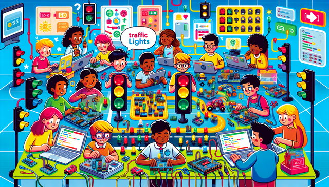 Build your Traffic Lights | Junior Cycle Lesson | Coding Ireland