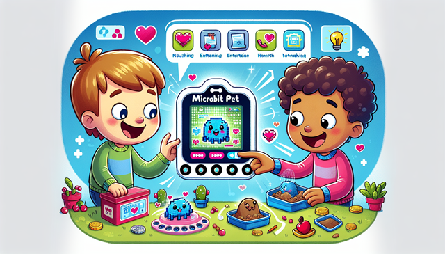 Microbit Pet | Junior Cycle Lesson | Coding Ireland