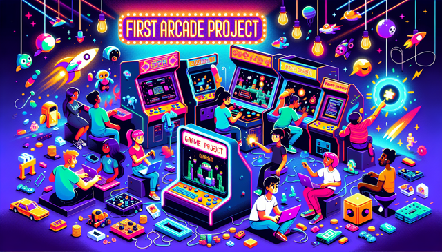 First Arcade Project | Stage 4 Lesson | Coding Ireland