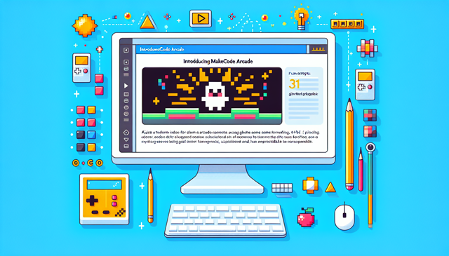 Introducing MakeCode Arcade | Stage 3 Lesson | Coding Ireland