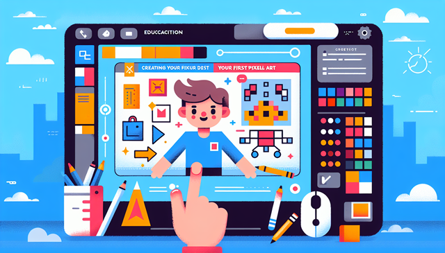 Creating Your First Pixel Art | Stage 2 Lesson | Coding Ireland