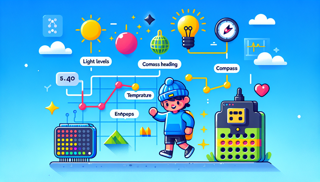 Microbit Sensor Graphs | Stage 4 Lesson | DigitalSkills.org