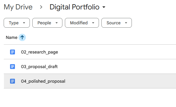 Double-click {{code:04_polished_proposal}} to open it in Google Docs.