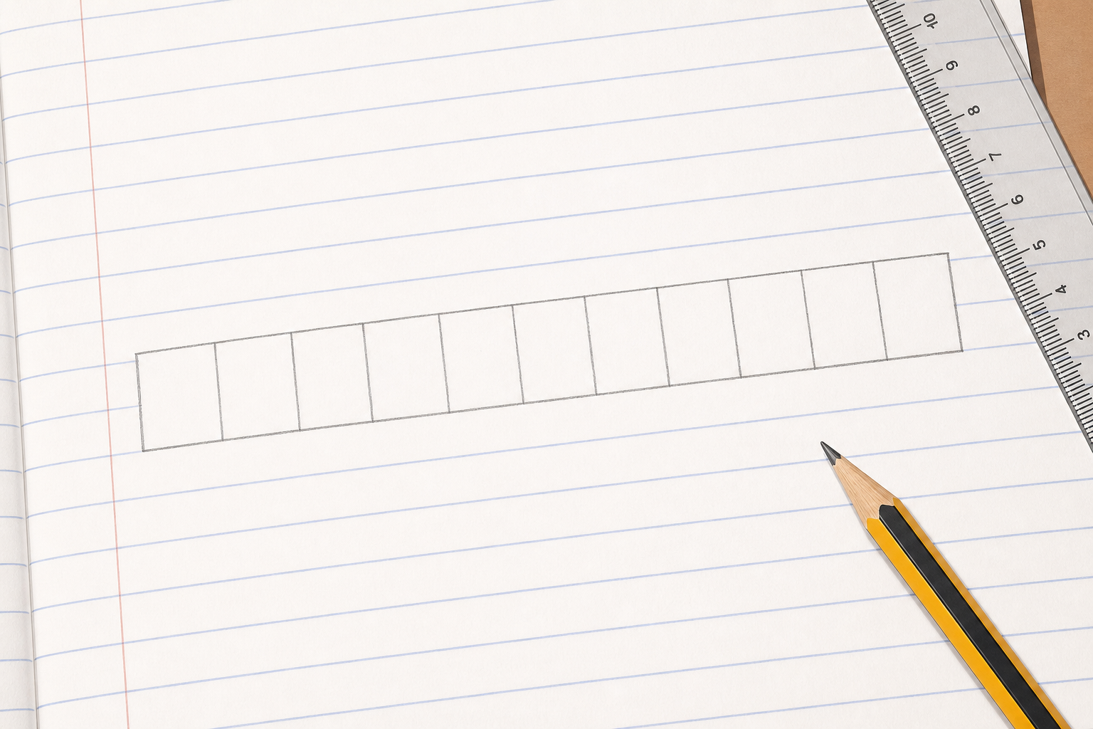 Illustration for Sketch Tenths in Your Copy
