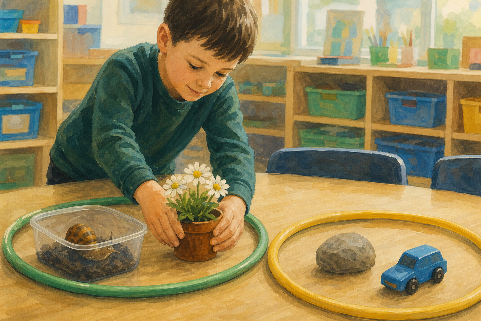 Illustration for Let's Sort the Tray