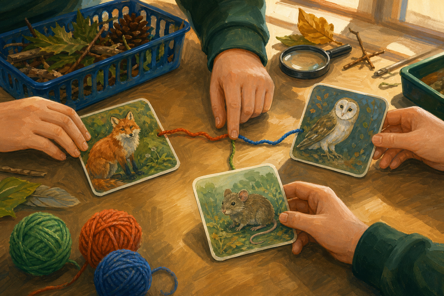 Illustration for Build a Hedgerow Web