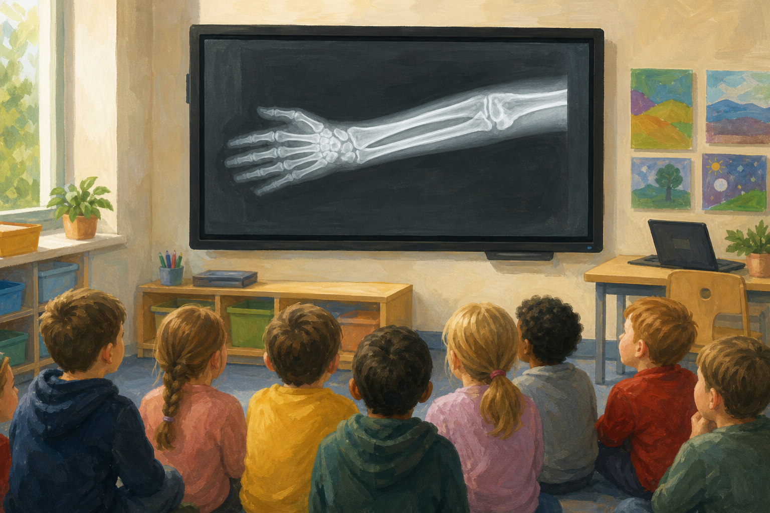 Illustration for How Did People Find Out What's Inside Us?
