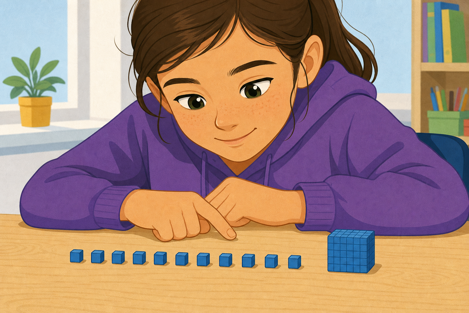 Illustration for Ten Times Smaller Each Step