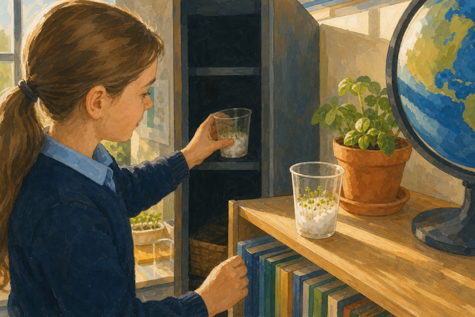 Illustration for Plant and Set Up Our Seeds
