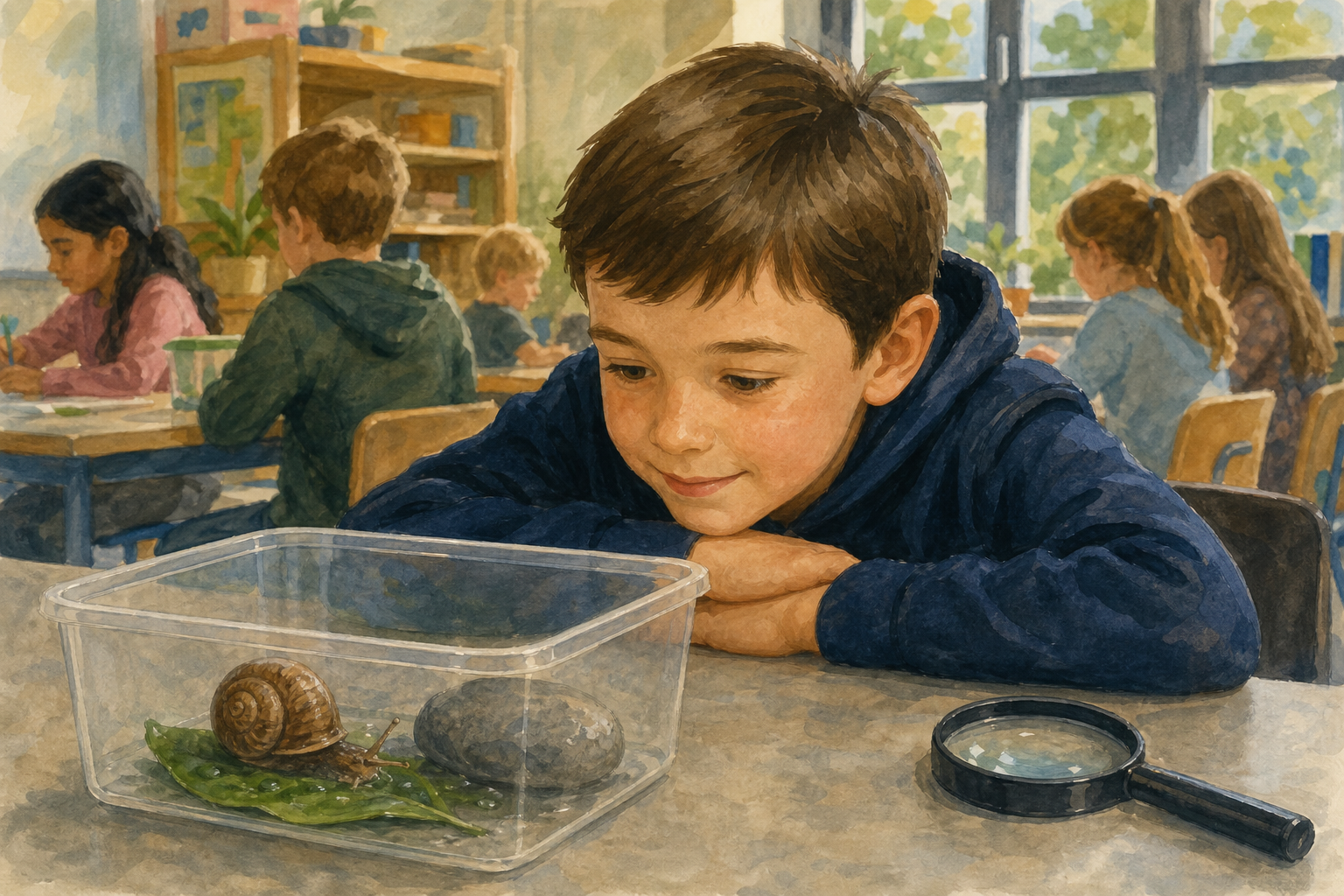 Illustration for Watch and Compare at the Stations