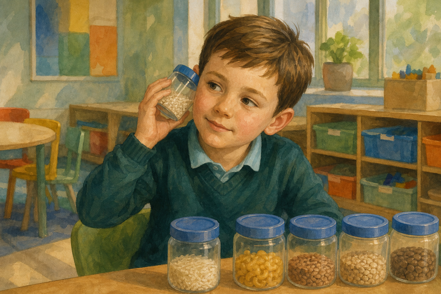 Illustration for Watch the Scientist Notice
