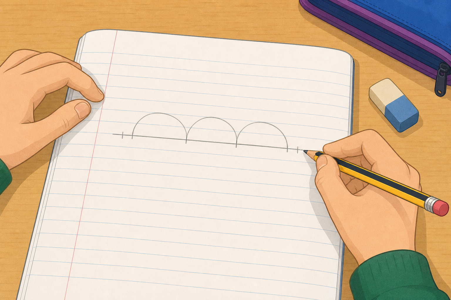 Illustration for Sketch the Hops in Your Copy
