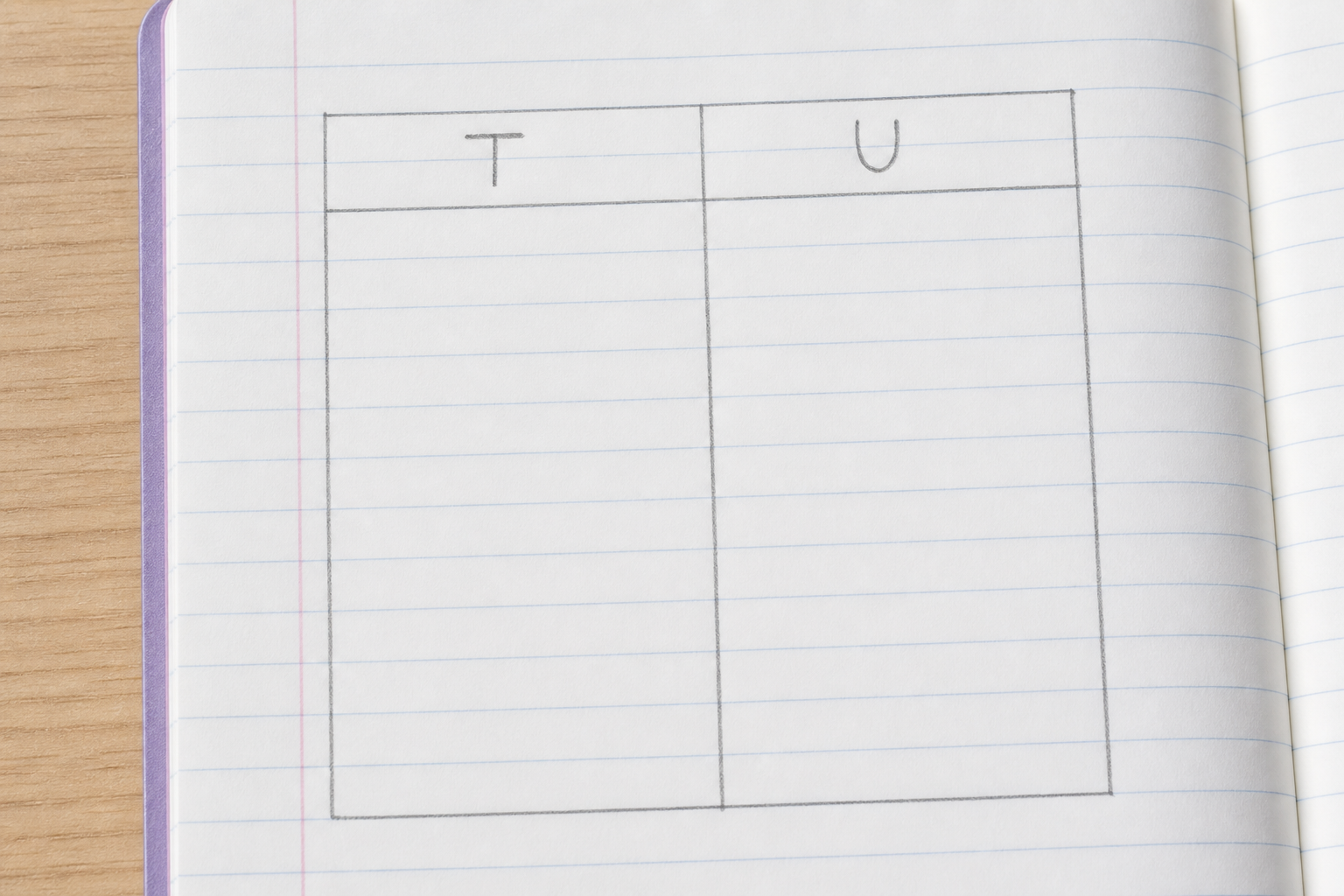 Illustration for Sketch the Columns in Your Copy