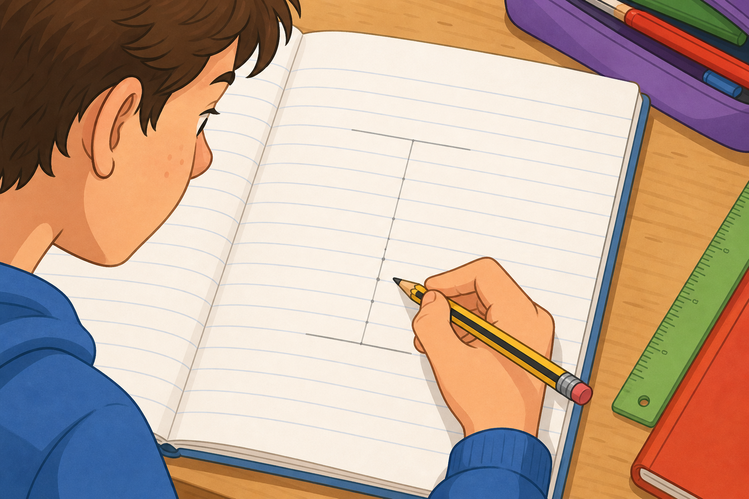 Illustration for Line Them Up in Your Copy