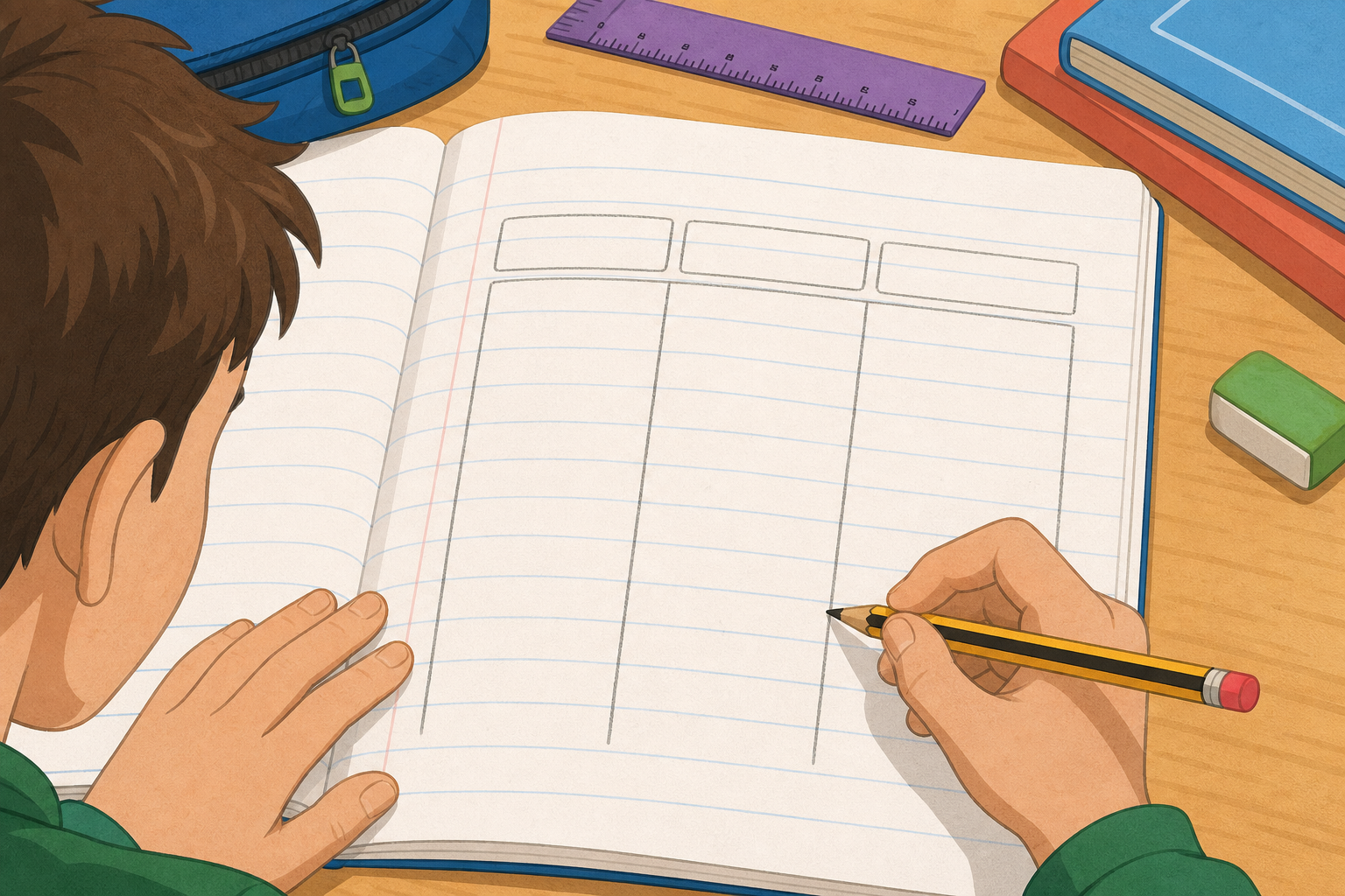 Illustration for Build the Equivalence Table in Your Copy