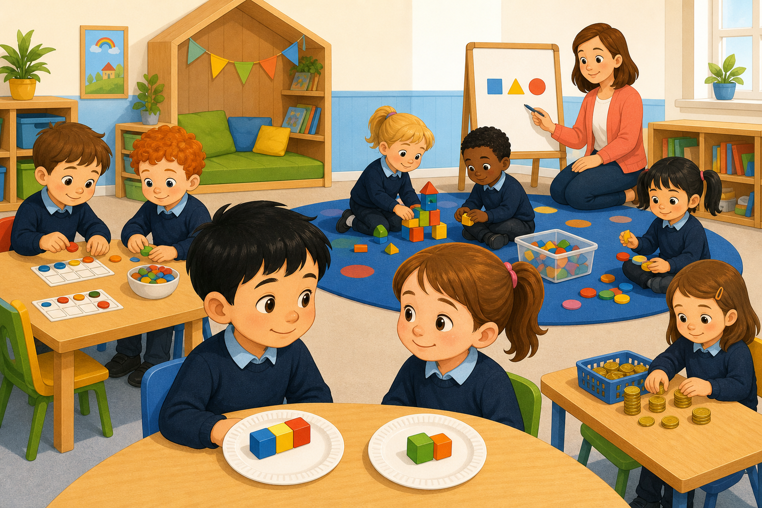 Illustration for Build It on Your Plates