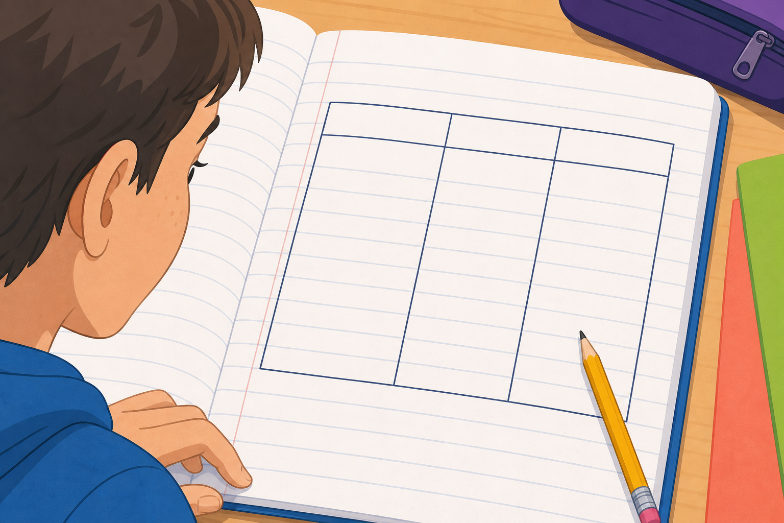 Illustration for Build a Property Table in Your Copy