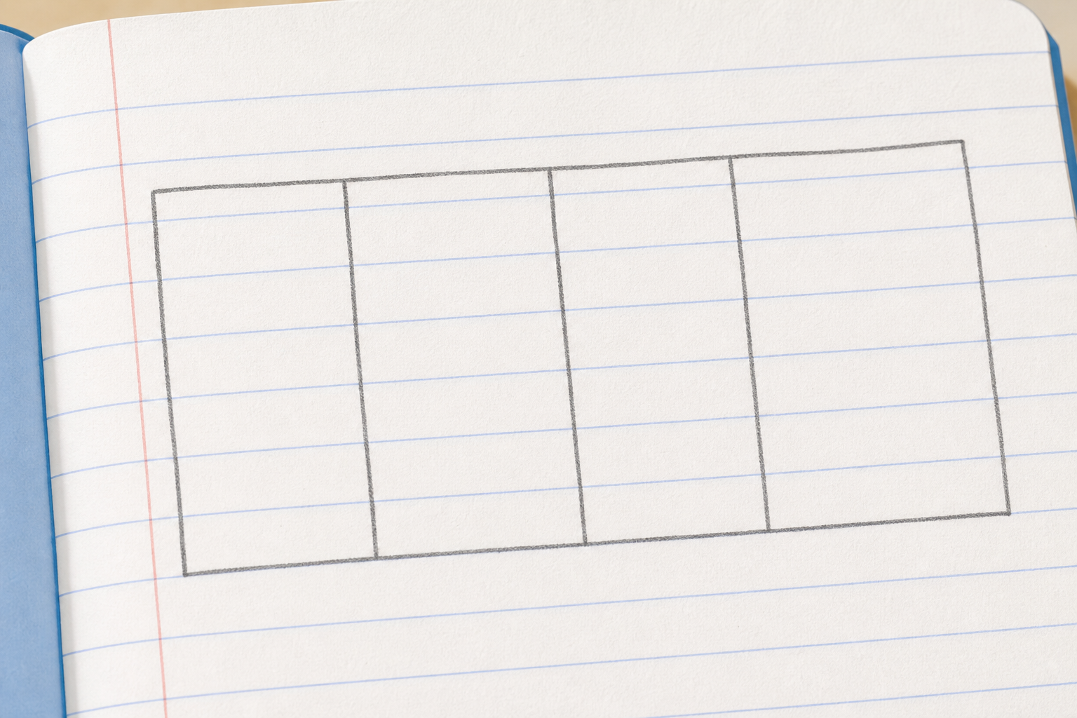 Illustration for Build the Table in Your Copy