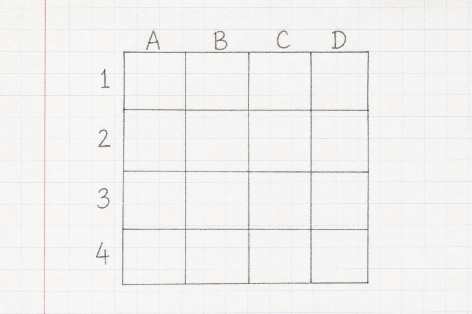 Illustration for Sketch Your Grid in Your Copy