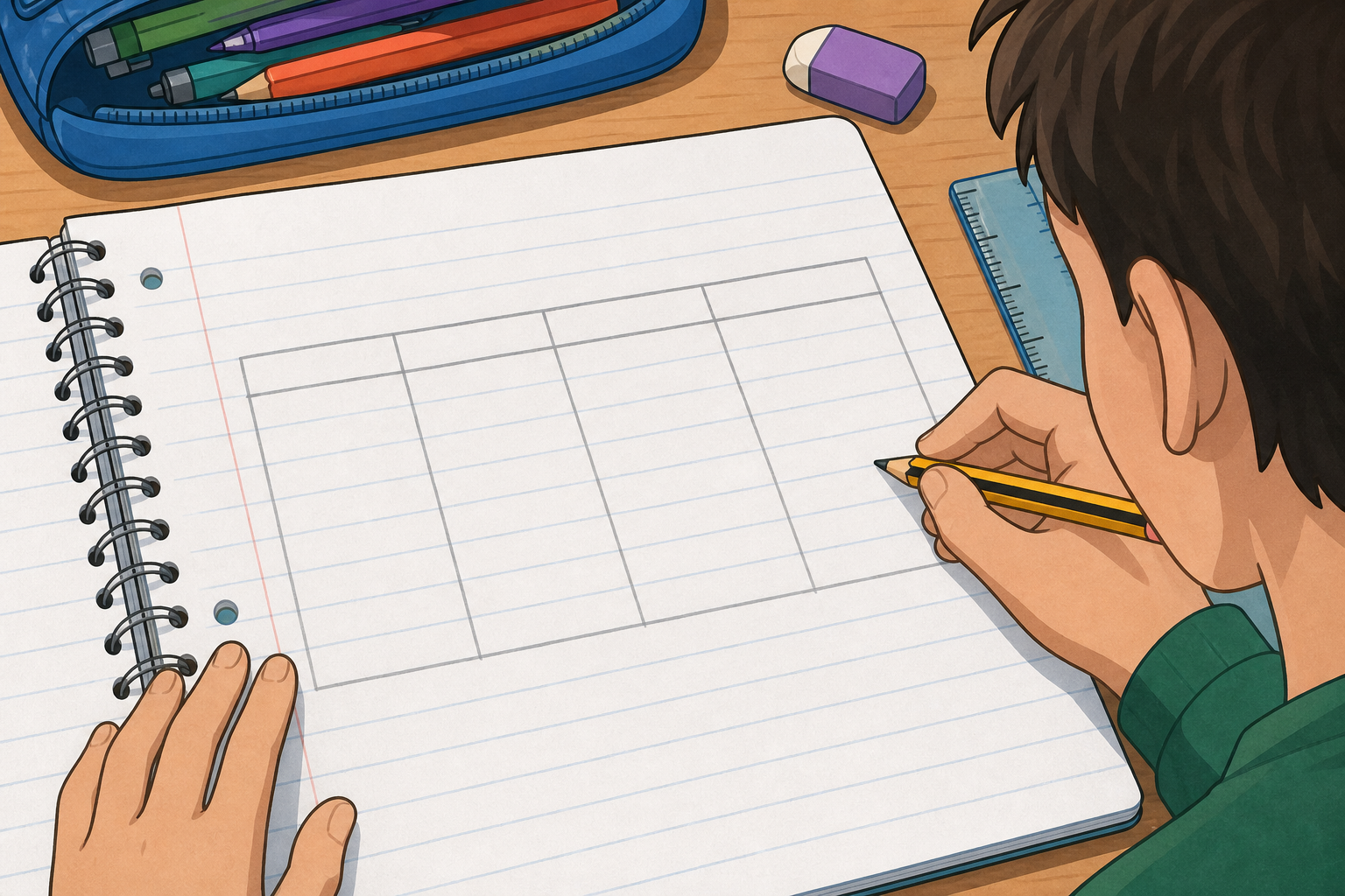 Illustration for Set Up Your Estimate Table in Your Copy
