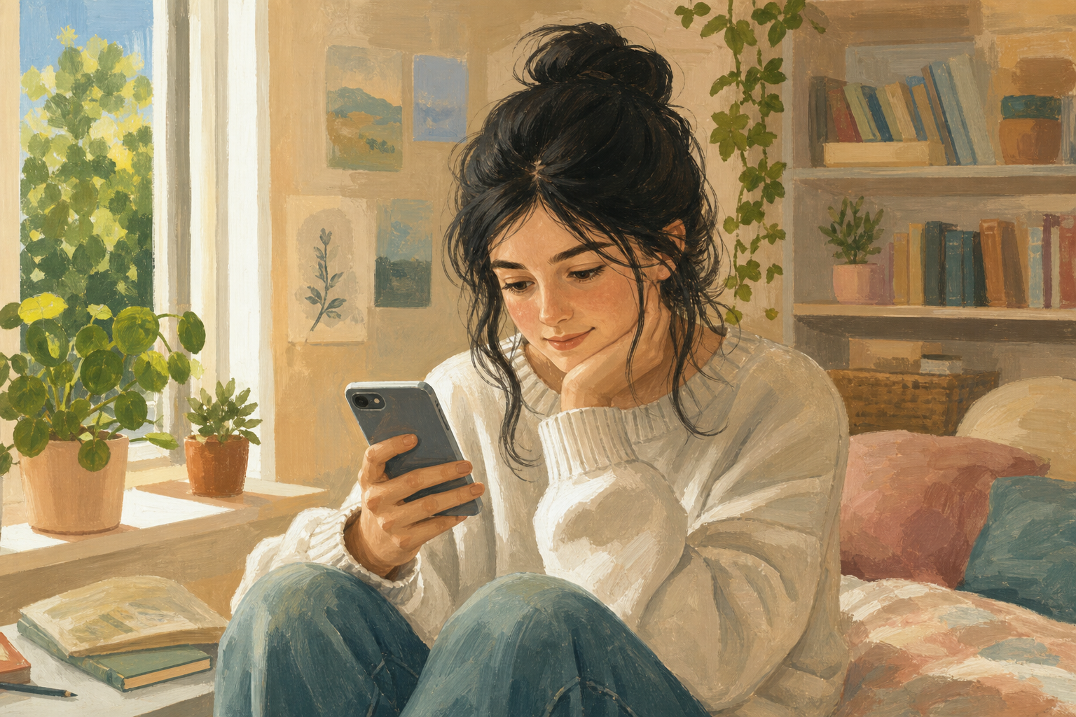 Illustration for Friend or principal?