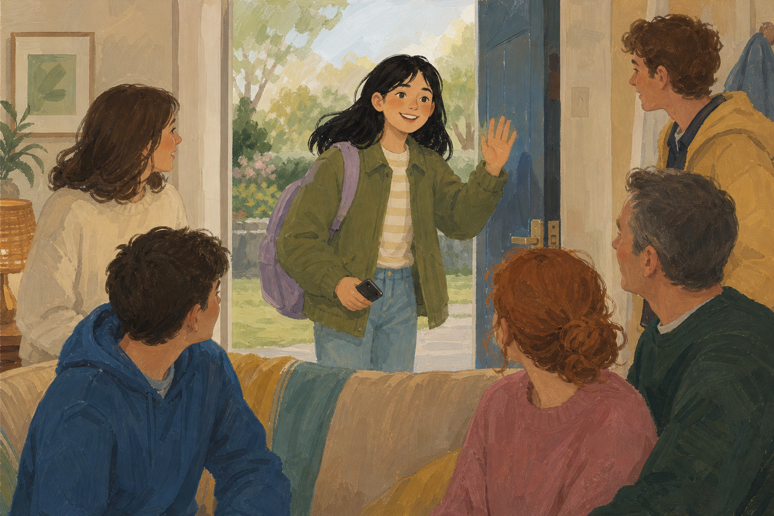 Illustration for How many hellos before nine?