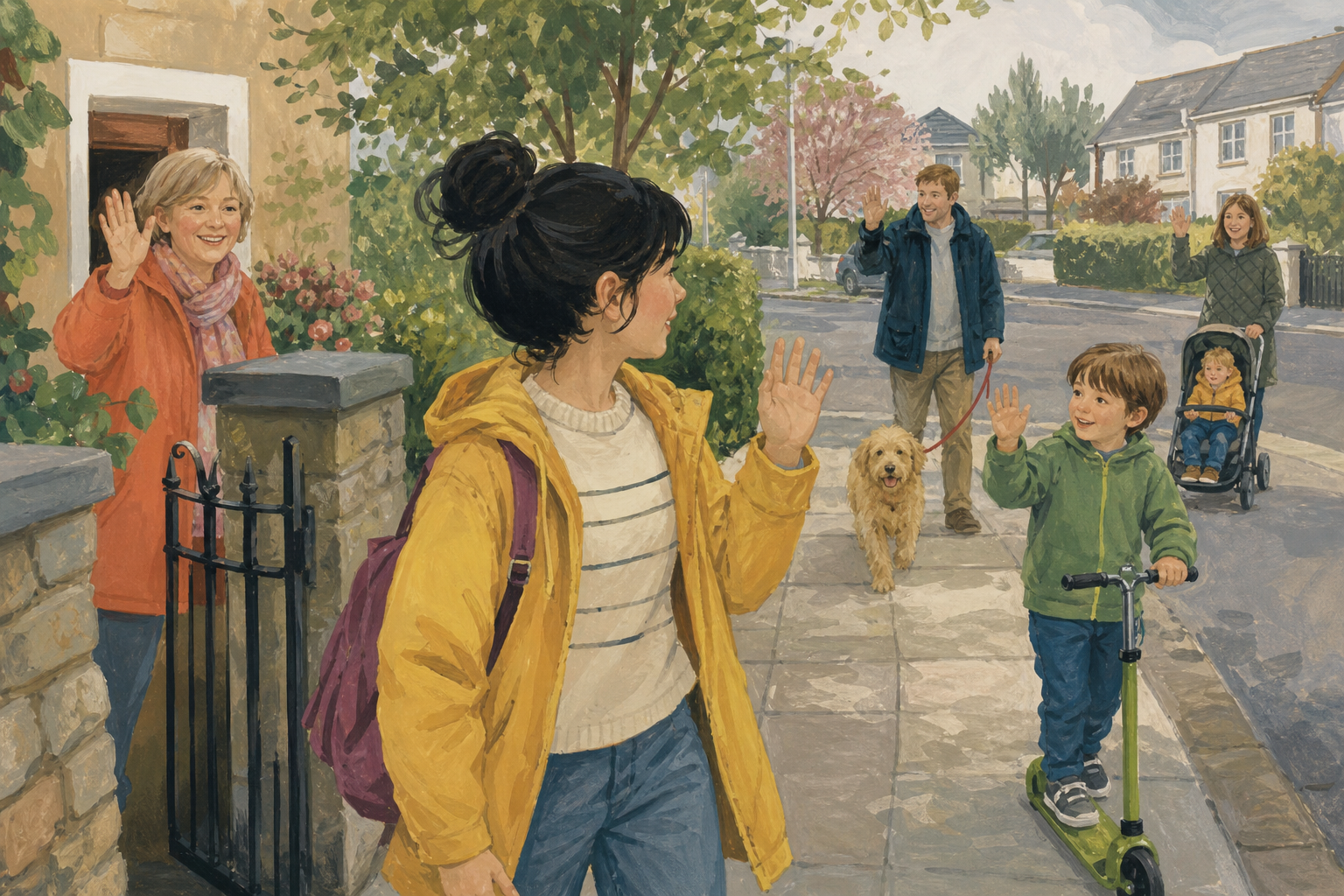 Illustration for How many hellos before nine?