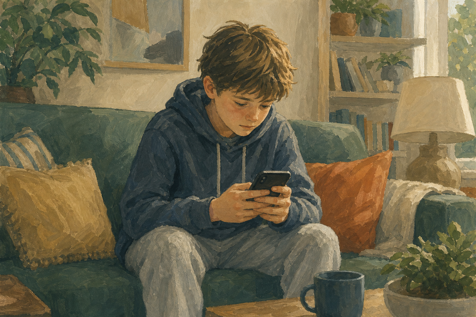 Illustration for Stuck at the end