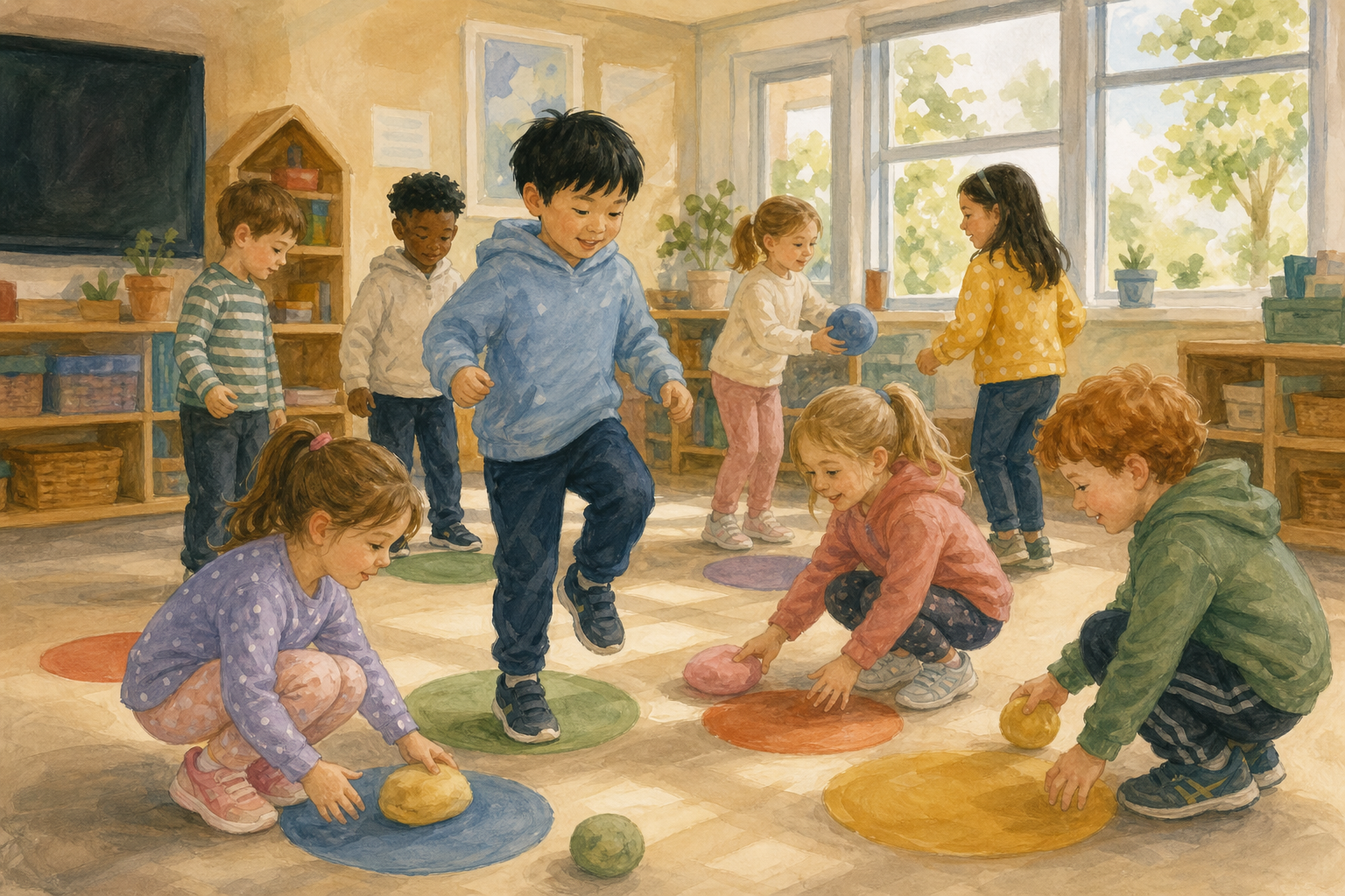 Illustration for Action carousel