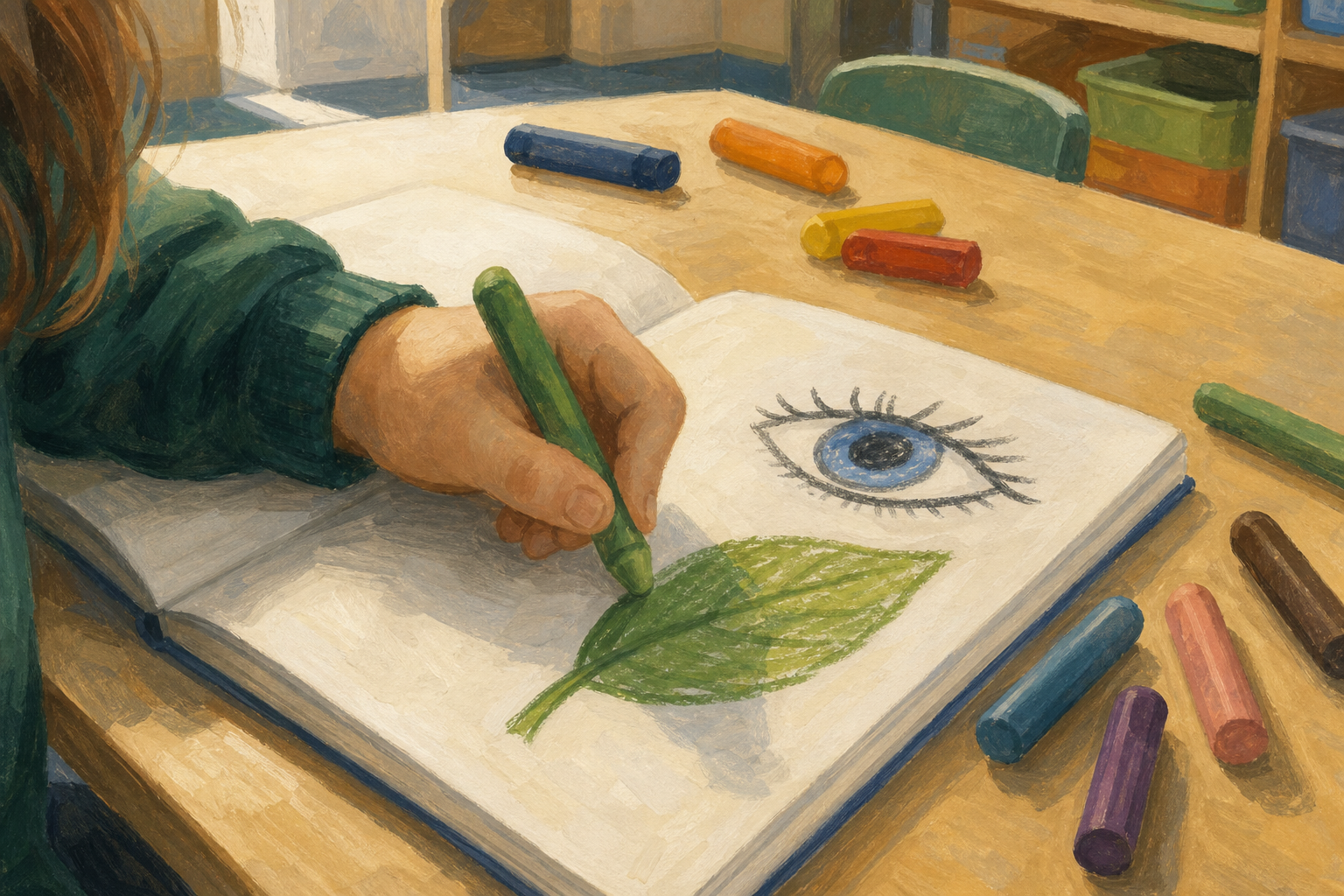 Illustration for Show and draw