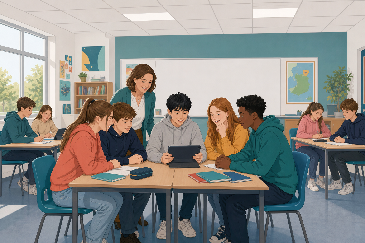 Illustration for Examine and discuss