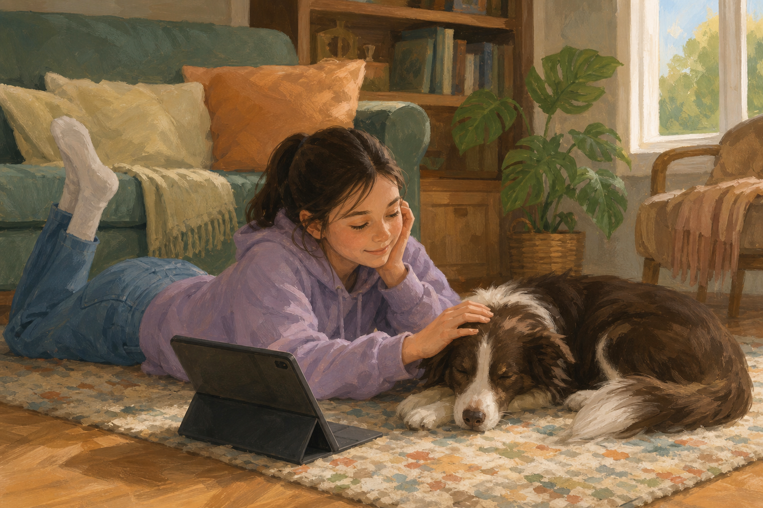 Illustration for Five words for your pet