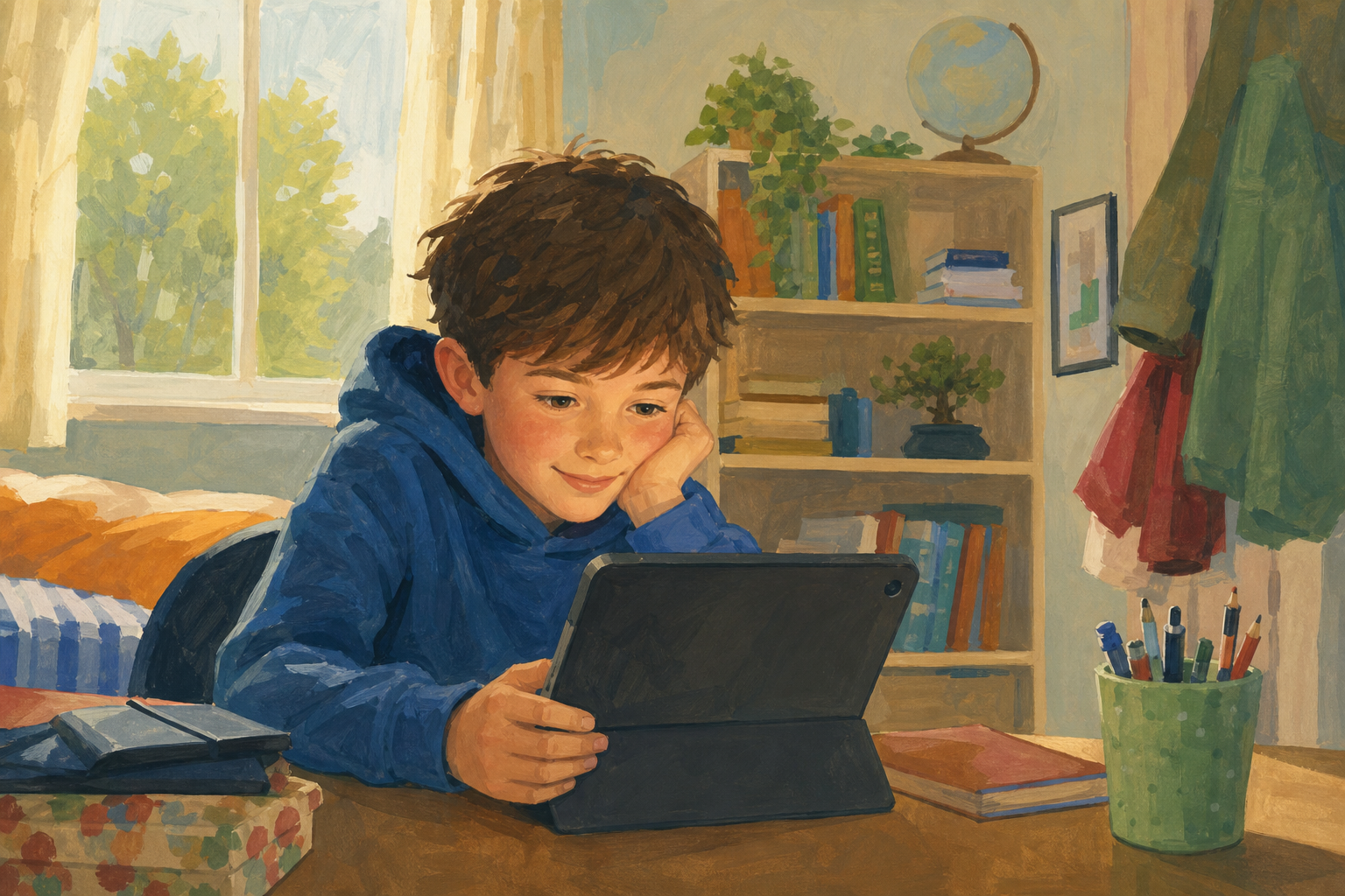 Illustration for Something changes after ten