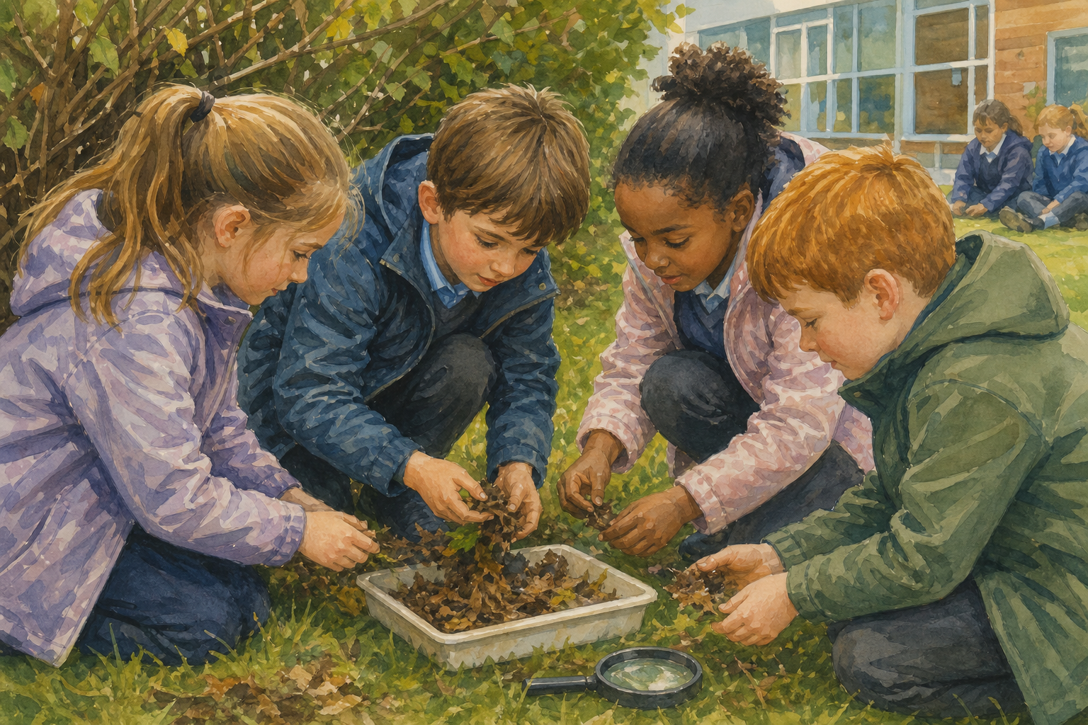 Illustration for Explore a microhabitat