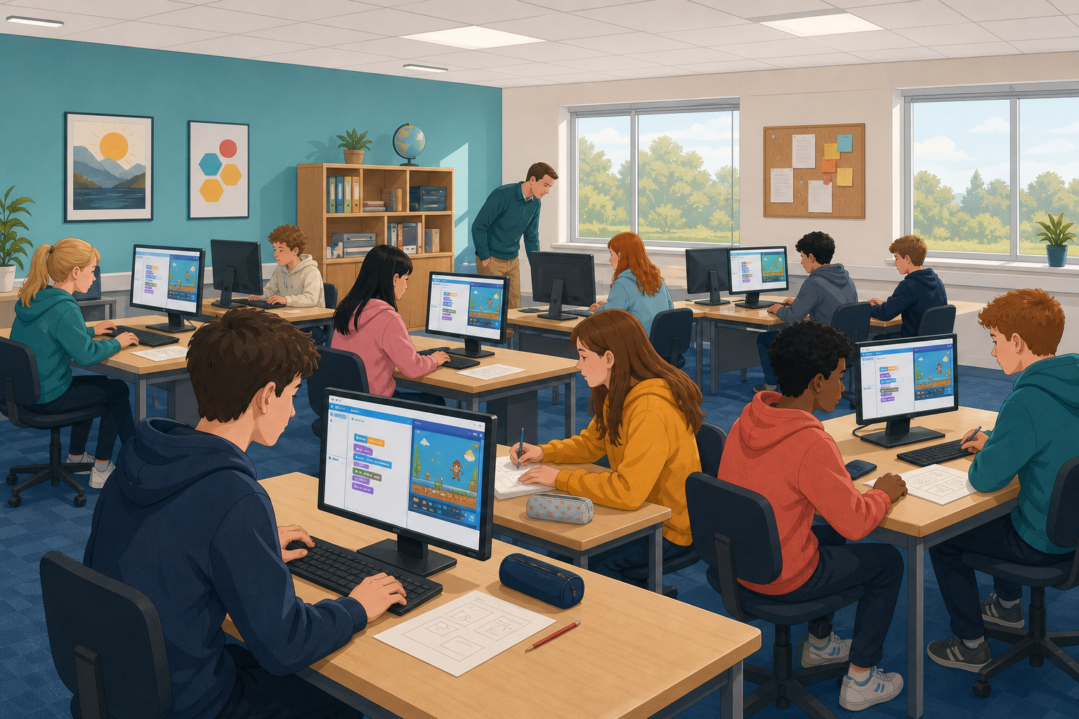 Illustration for The challenge