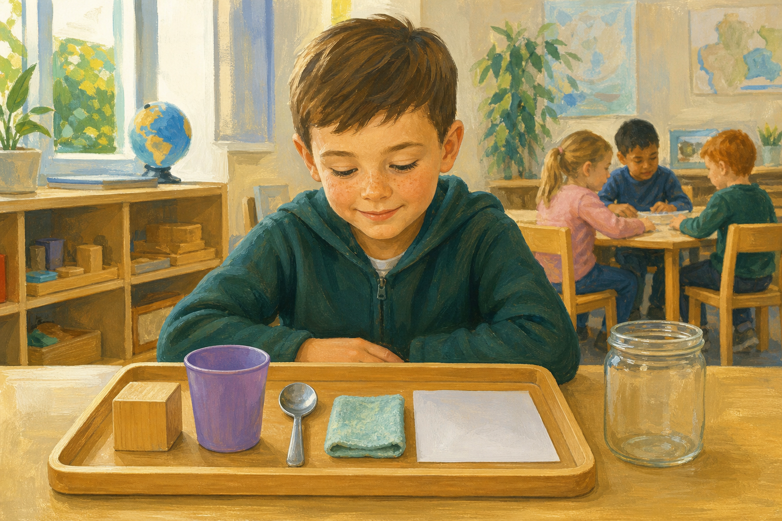 Illustration for Today's materials words