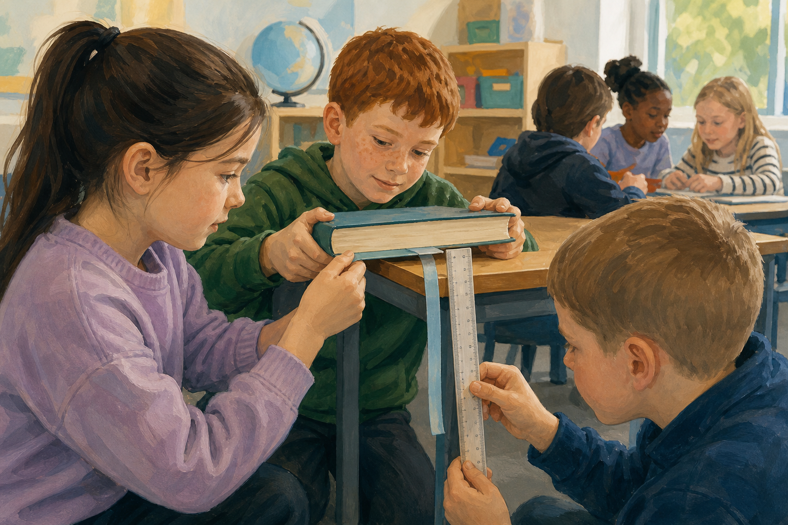 Illustration for Test the materials