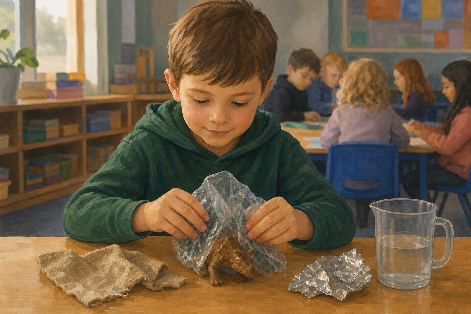 Illustration for Try materials for the job
