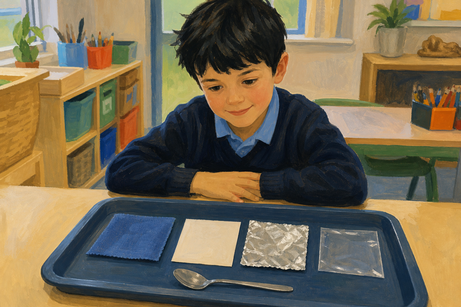 Illustration for Look and wonder