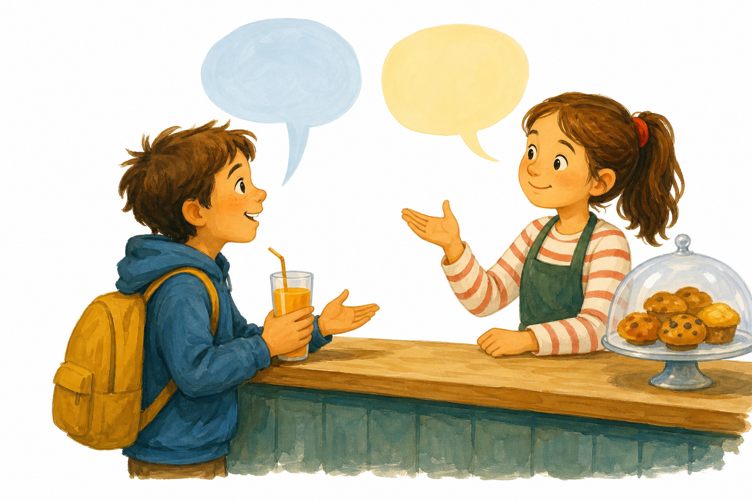 Illustration for Please makes the difference