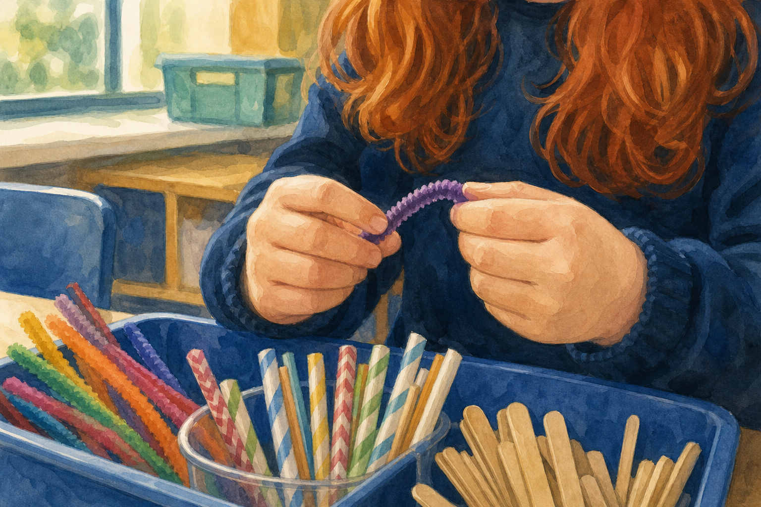 Illustration for Gently try to bend