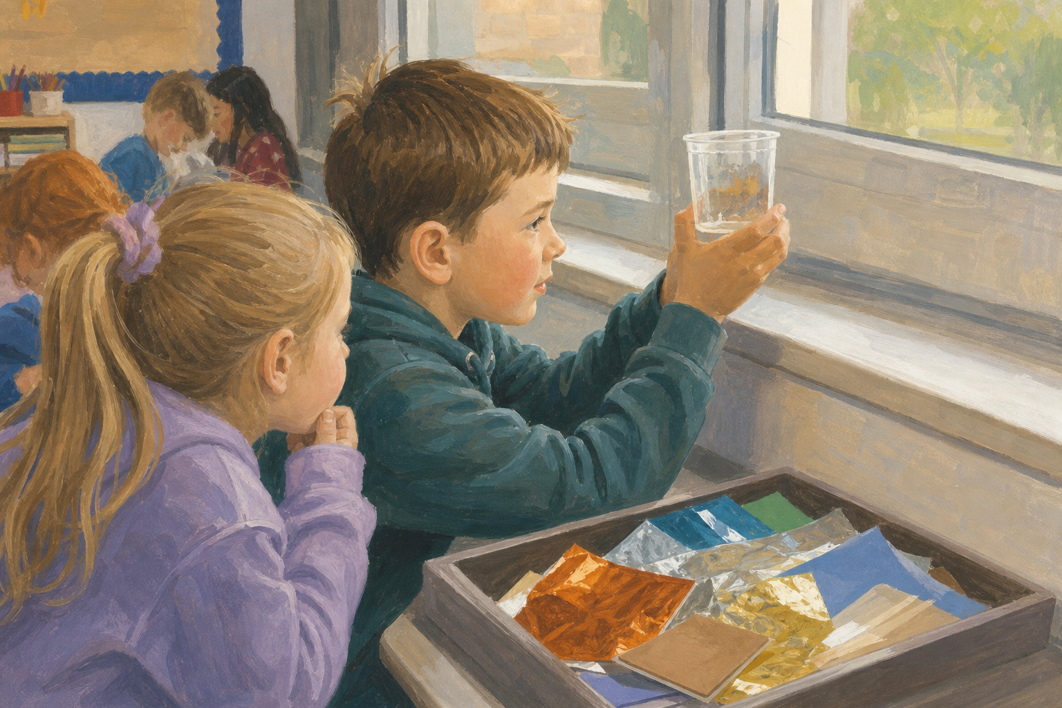 Illustration for Your turn at the window