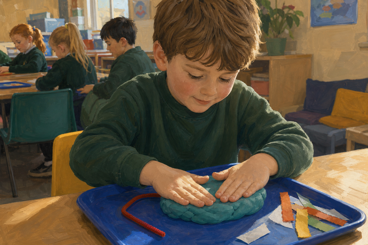 Illustration for Changing trays