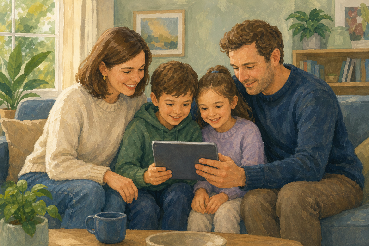 Illustration for Who is in your family?